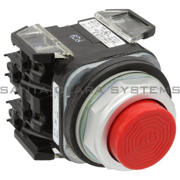 Allen Bradley 800TC-B6B Pushbutton | Finger Safe Product Image