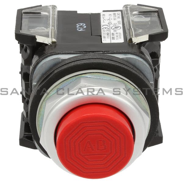 Allen Bradley 800TC-B6B Pushbutton | Finger Safe Product Image