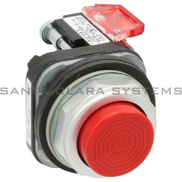 Allen Bradley 800TC-B6D2 Pushbutton | Finger Safe Product Image