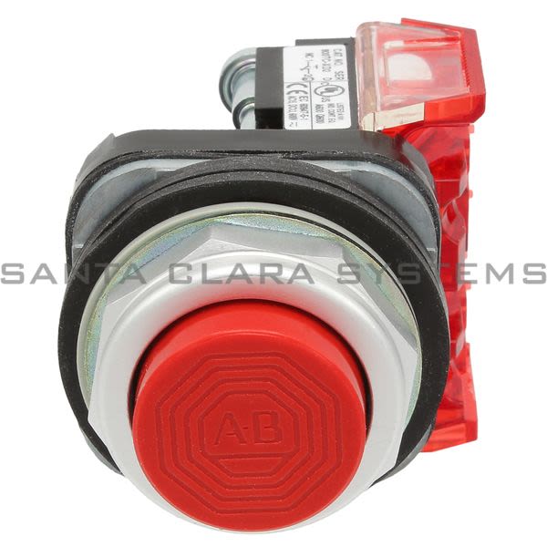 Allen Bradley 800TC-B6D2 Pushbutton | Finger Safe Product Image