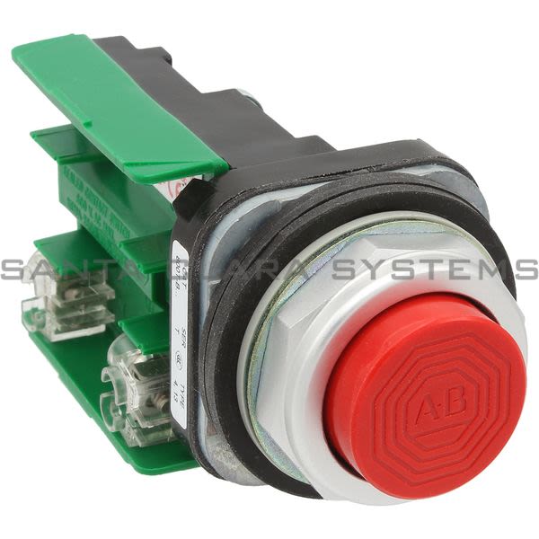 Allen Bradley 800TC-B6D2P Pushbutton | Finger Safe Product Image
