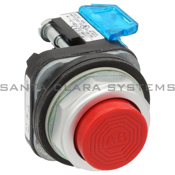 Allen Bradley 800TC-B6D2V Pushbutton | Finger Safe Product Image