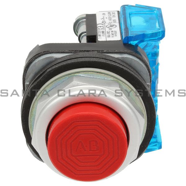 Allen Bradley 800TC-B6D2V Pushbutton | Finger Safe Product Image