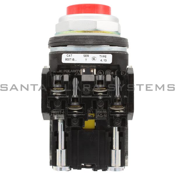 Allen Bradley 800TC-B6H Pushbutton | Finger Safe Product Image