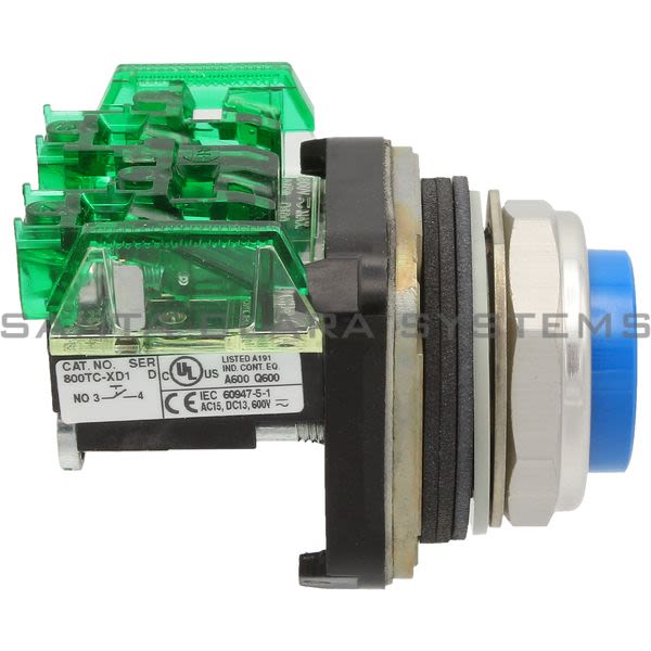 Allen Bradley 800TC-B7D1 Pushbutton | Finger Safe Product Image