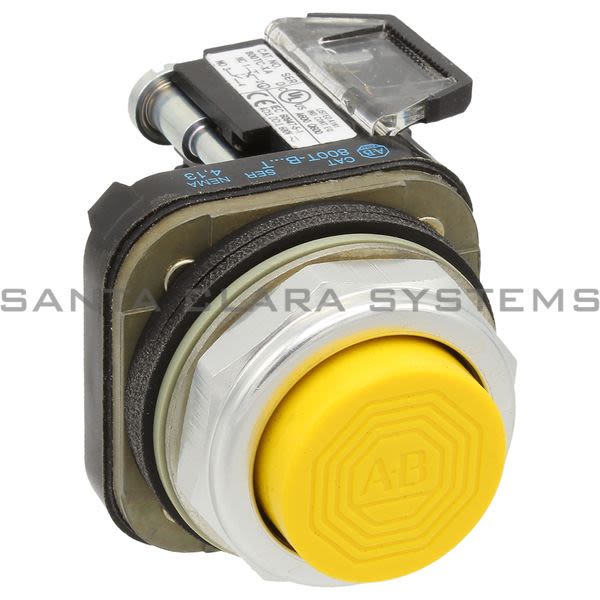 Allen Bradley 800TC-B9A Pushbutton | Finger Safe Product Image