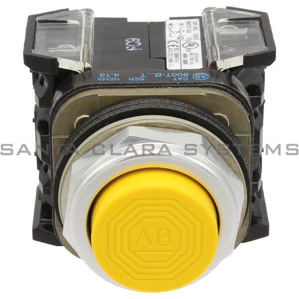 Allen Bradley 800TC-B9B Pushbutton | Finger Safe Product Image