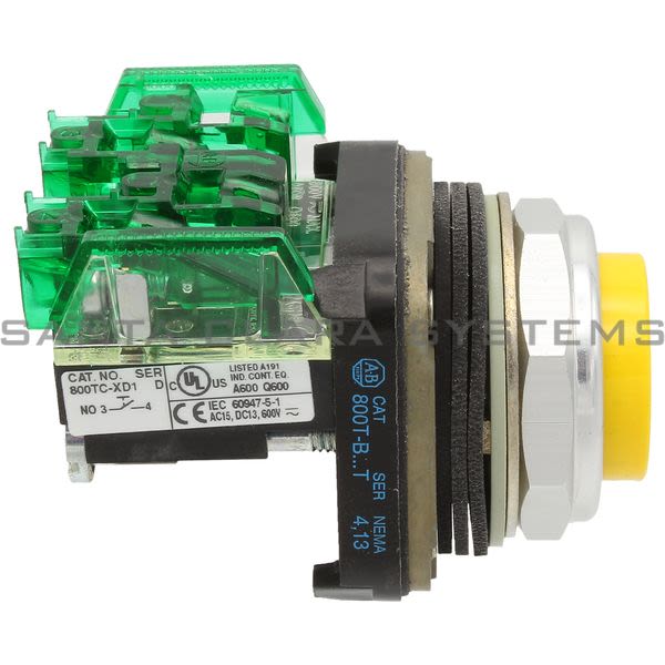 Allen Bradley 800TC-B9D1 Pushbutton | Finger Safe Product Image
