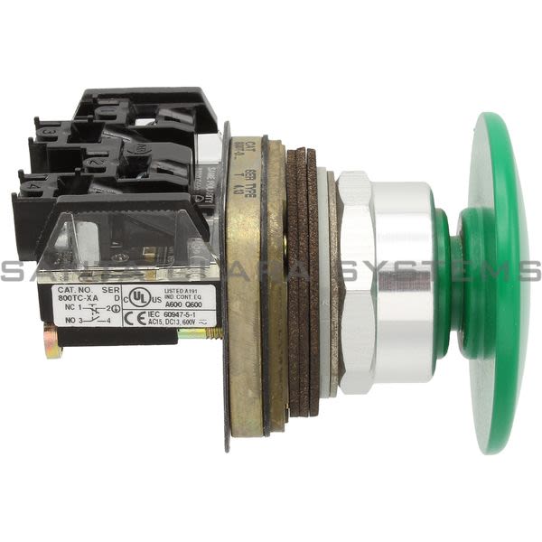 Allen Bradley 800TC-D1LA Pushbutton | Finger Safe Product Image