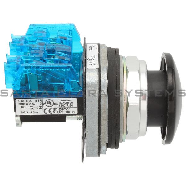 Allen Bradley 800TC-D2AV Pushbutton | Finger Safe Product Image