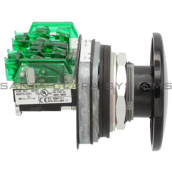 Allen Bradley 800TC-D2JD1 Pushbutton | Finger Safe Product Image