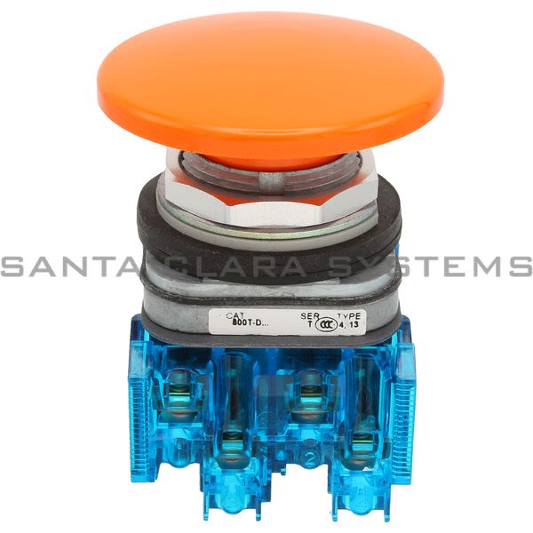 Allen Bradley 800TC-D3JBV Pushbutton | Finger Safe Product Image