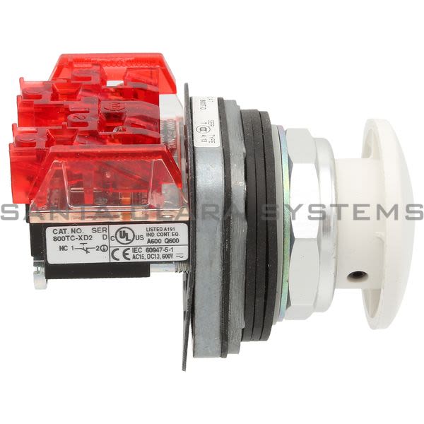 Allen Bradley 800TC-D5D2 Pushbutton | Finger Safe Product Image