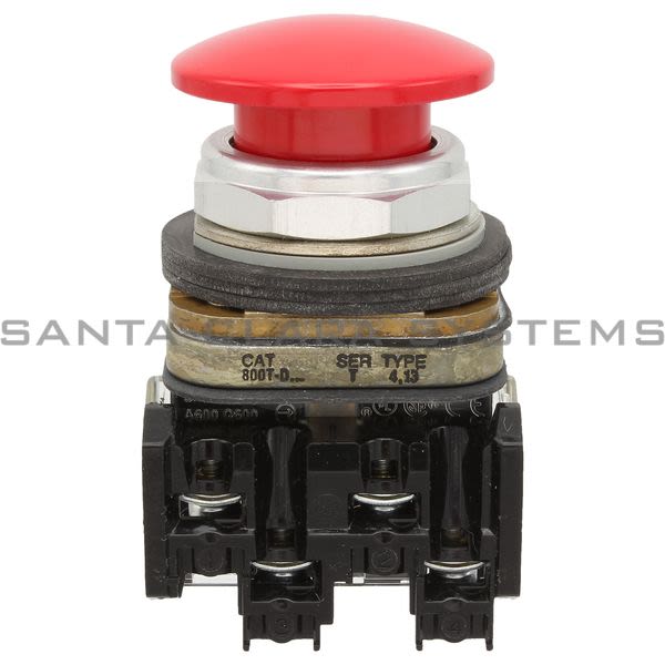 Allen Bradley 800TC-D6A Pushbutton | Finger Safe Product Image