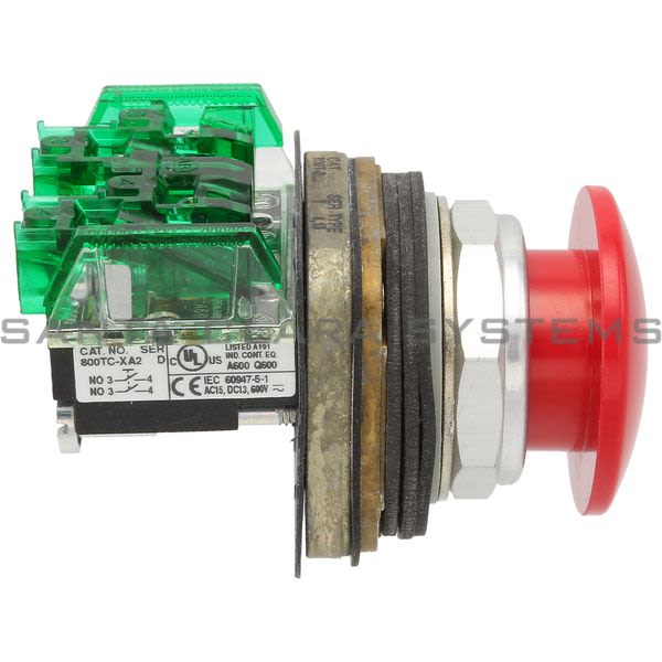 Allen Bradley 800TC-D6A2 Pushbutton | Finger Safe Product Image