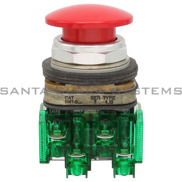 Allen Bradley 800TC-D6A2 Pushbutton | Finger Safe Product Image