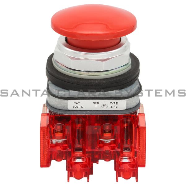 Allen Bradley 800TC-D6A4 Pushbutton | Finger Safe Product Image