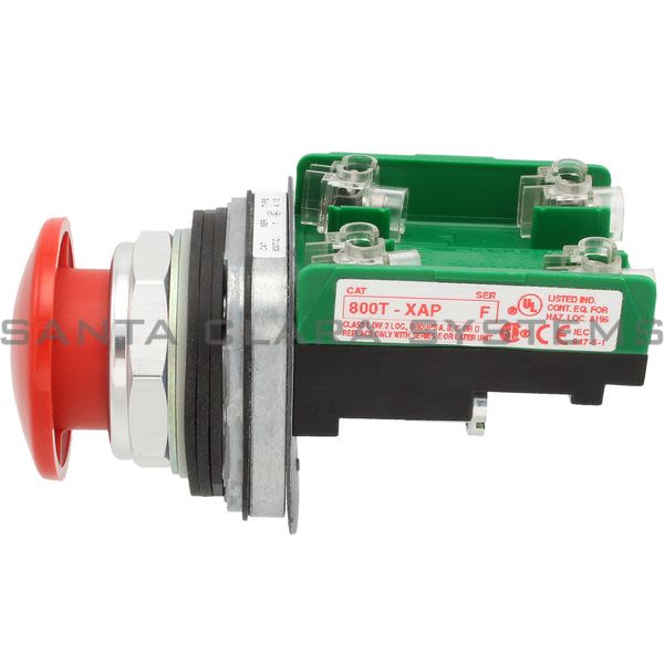 Allen Bradley 800TC-D6AP Pushbutton | Finger Safe Product Image