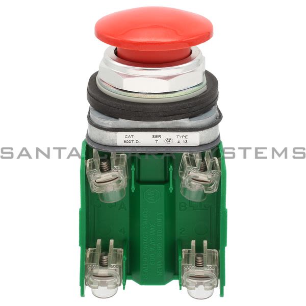 Allen Bradley 800TC-D6BP Pushbutton | Finger Safe Product Image