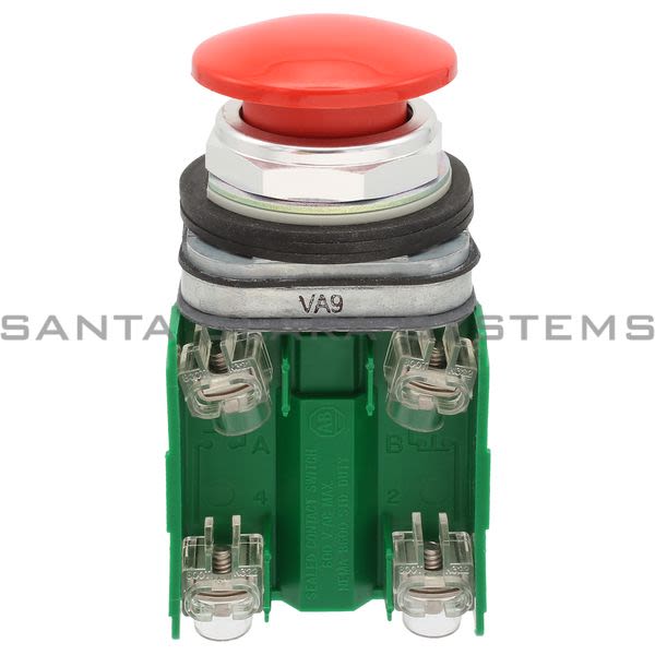 Allen Bradley 800TC-D6BP Pushbutton | Finger Safe Product Image