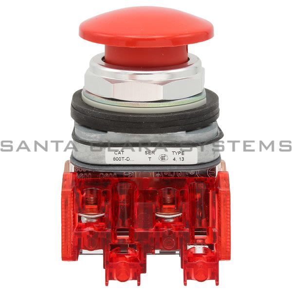 Allen Bradley 800TC-D6D2 Pushbutton | Finger Safe Product Image