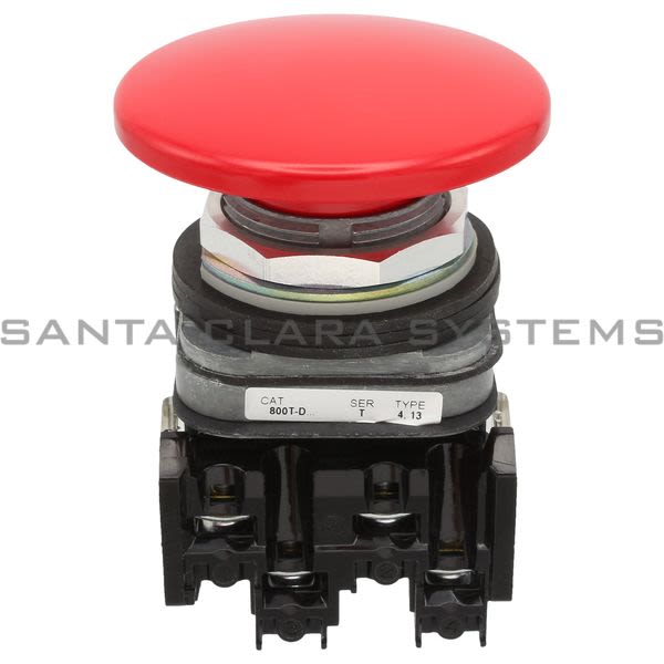 Allen Bradley 800TC-D6JB Pushbutton | Finger Safe Product Image