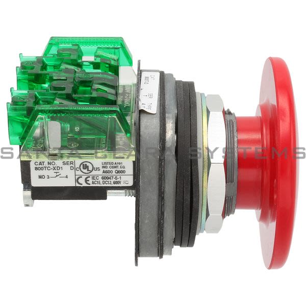Allen Bradley 800TC-D6JD1 Pushbutton | Finger Safe Product Image