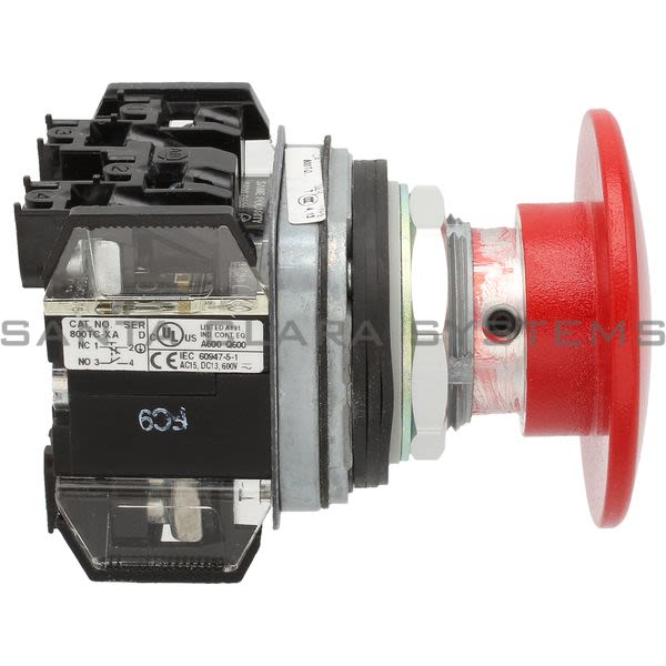 Allen Bradley 800TC-D6LB Pushbutton | Finger Safe Product Image