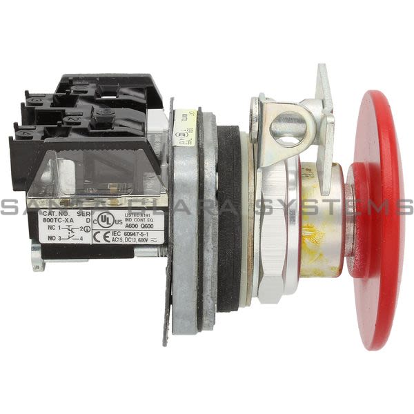 Allen Bradley 800TC-D6LQA Pushbutton | Finger Safe Product Image