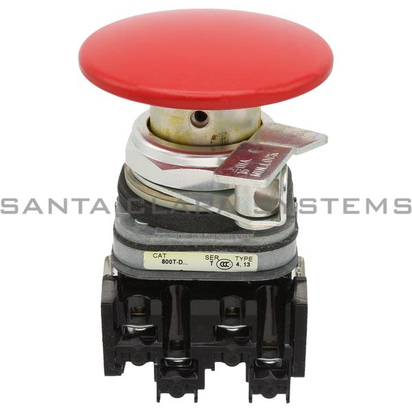 Allen Bradley 800TC-D6LQB Pushbutton | Finger Safe Product Image