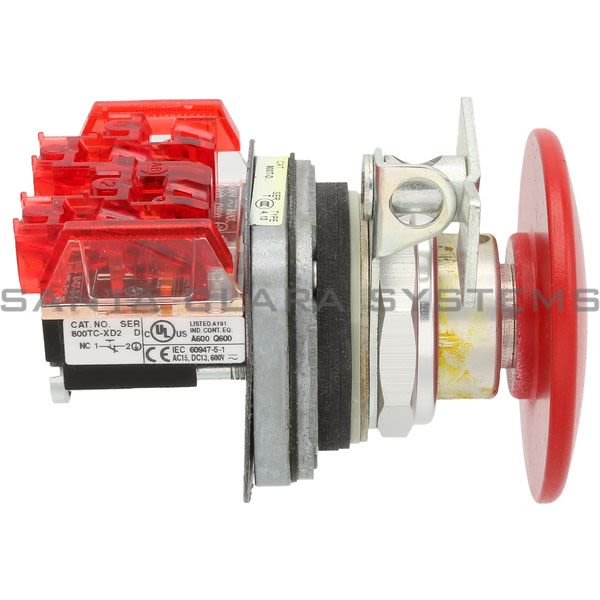 Allen Bradley 800TC-D6LQD2 Pushbutton | Finger Safe Product Image