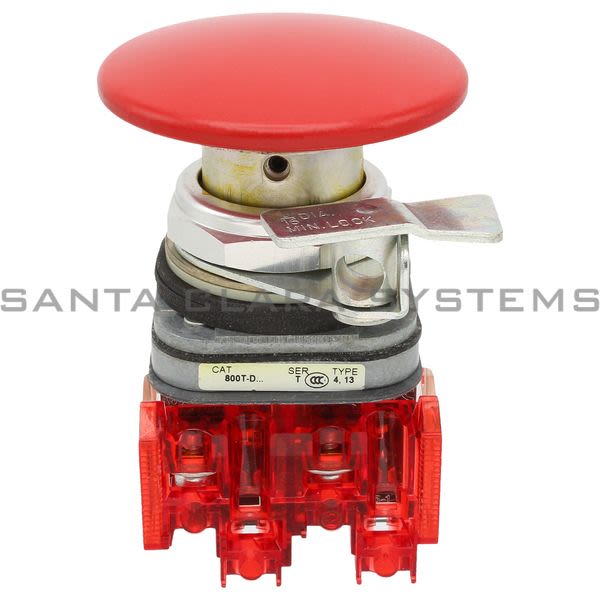 Allen Bradley 800TC-D6LQD2 Pushbutton | Finger Safe Product Image
