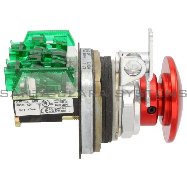 Allen Bradley 800TC-D6QD1 Pushbutton | Finger Safe Product Image