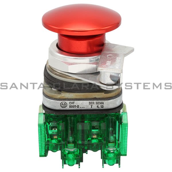 Allen Bradley 800TC-D6QD1 Pushbutton | Finger Safe Product Image
