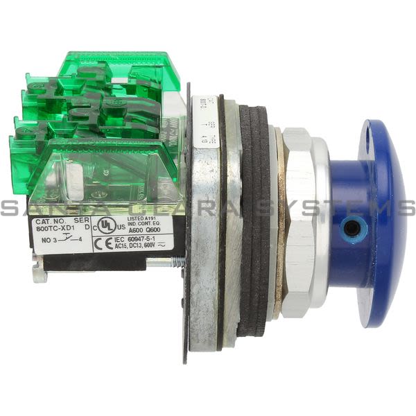 Allen Bradley 800TC-D7D1 Pushbutton | Finger Safe Product Image