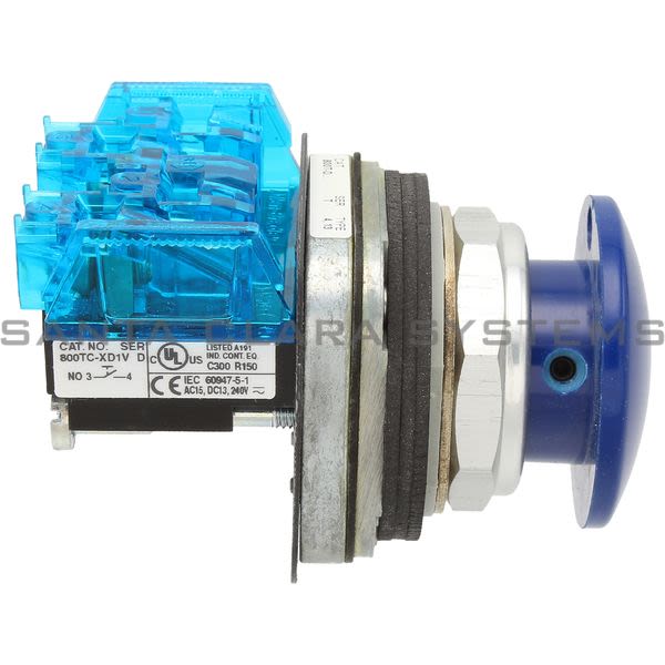 Allen Bradley 800TC-D7D1V Pushbutton | Finger Safe Product Image