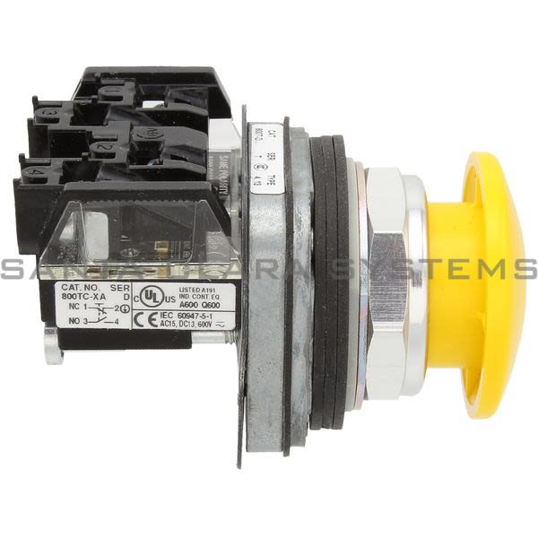 Allen Bradley 800TC-D9A Pushbutton | Finger Safe Product Image