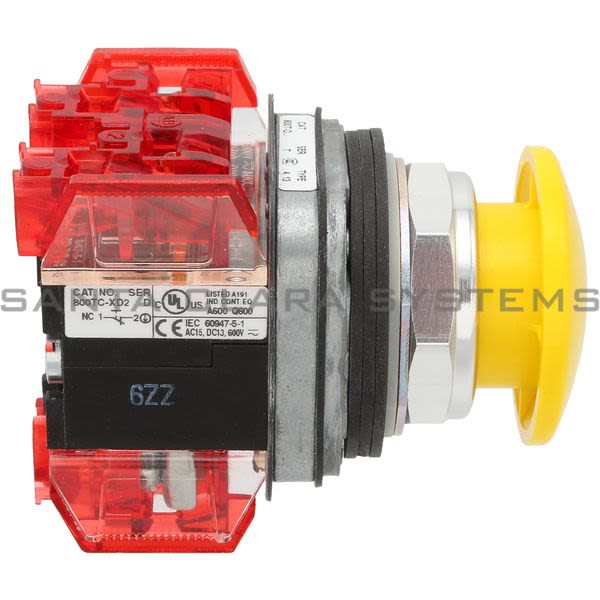 Allen Bradley 800TC-D9A4 Pushbutton | Finger Safe Product Image