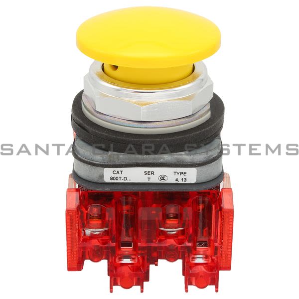 Allen Bradley 800TC-D9A4 Pushbutton | Finger Safe Product Image