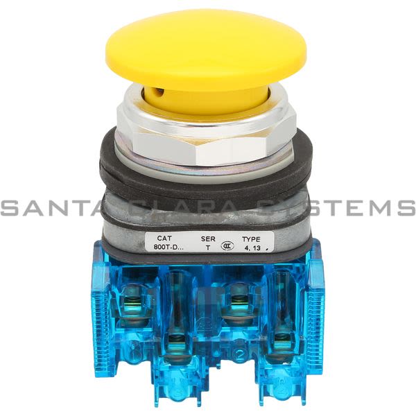Allen Bradley 800TC-D9AV Pushbutton | Finger Safe Product Image