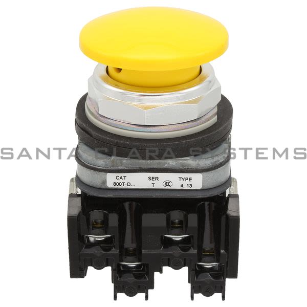 Allen Bradley 800TC-D9B Pushbutton | Finger Safe Product Image