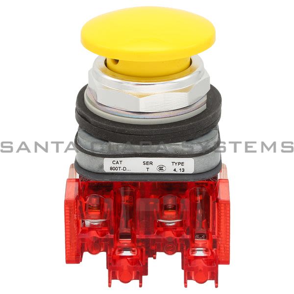 Allen Bradley 800TC-D9D2 Pushbutton | Finger Safe Product Image