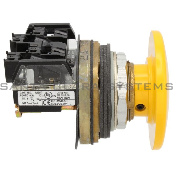Allen Bradley 800TC-D9JA Pushbutton | Finger Safe Product Image