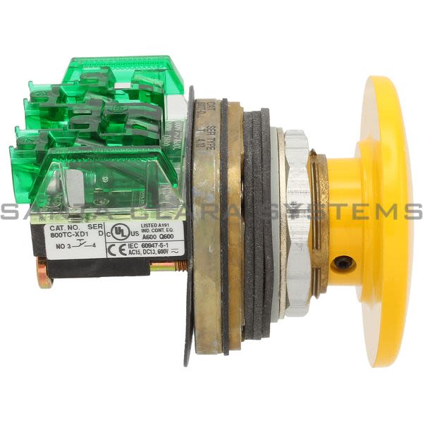 Allen Bradley 800TC-D9JD1 Pushbutton | Finger Safe Product Image