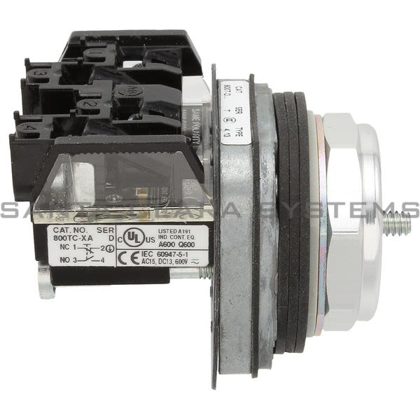 Allen Bradley 800TC-DXA Pushbutton | Finger Safe Product Image
