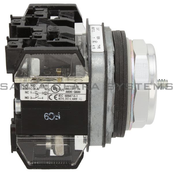 Allen Bradley 800TC-DXB Pushbutton | Finger Safe Product Image