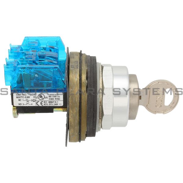Allen Bradley 800TC-E12AV Pushbutton | Finger Safe Product Image