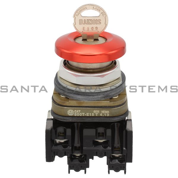 Allen Bradley 800TC-E1544M6A Pushbutton | Finger Safe Product Image