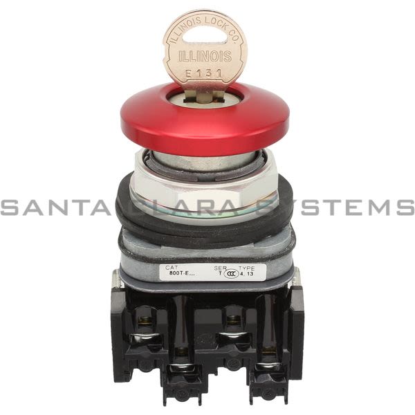 Allen Bradley 800TC-E1545M6A Pushbutton | Finger Safe Product Image