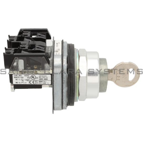Allen Bradley 800TC-E15A Pushbutton | Finger Safe Product Image